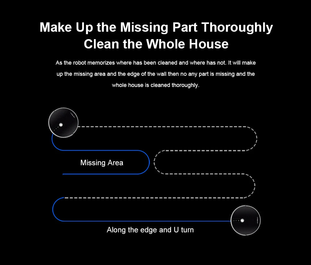 LIECTROUX/LILIN C30B Robot Vacuum Cleaner 6000Pa Suction, Map navigation with Memory,Wifi APP,Electric Water Tank,Wet Mop