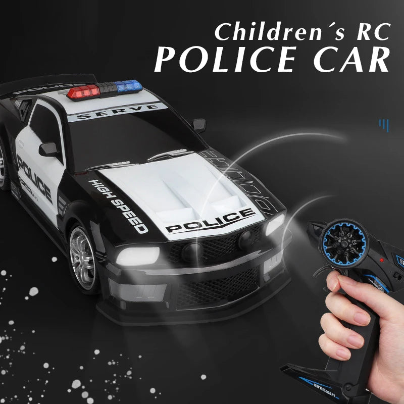 1: 12 Rc Car 2.4G Remote Control Police Cars Models Toy High Speed Radio Controled Machine Off-Road Drift Toys for Boys Kid Gift