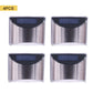 New Design Solar Light 4 LED Solar Powered Lamp PIR Motion Sensor Waterproof Security Lighting For Outdoor Garden Wall Fence