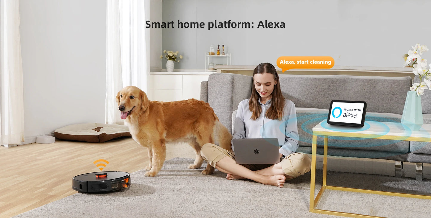 IMOU RV1 Pro Strong Suction Robotic Vacuum Cleaner Robot Self-empty Sweeper Aspirador Friegasuelos Home Appliance