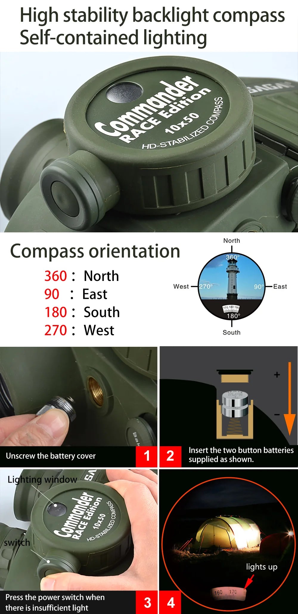 SAGA military binoculars 10X50 8X30 military militar jumelles militaire binoculo low light night vision teleskop Camping Hiking