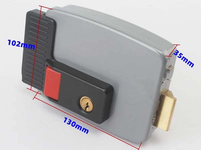 ES Standard Smart Electronic Control Door Lock Connecting Rod Type Integrated Electric Lock 12V With Reverse Lock Access Control