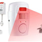 Wireless Remote Controlled Mini Alarm with IR Infrared Motion Sensor Detector & 105dB Loud Siren For Home Security Anti-Theft