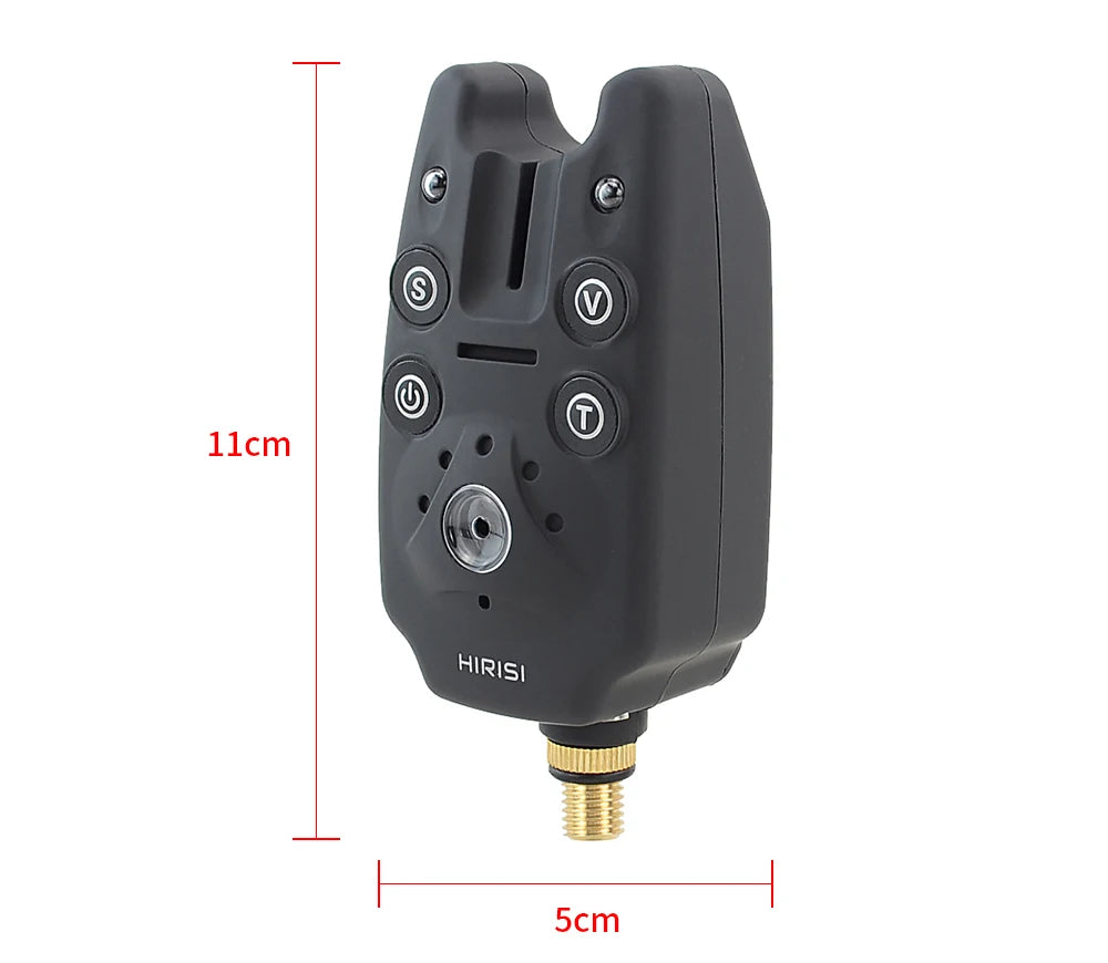 Carp Fishing alarm 3 in Case Fishing Bite Alarm Indicator Carp Fishing Tackle B1101-3