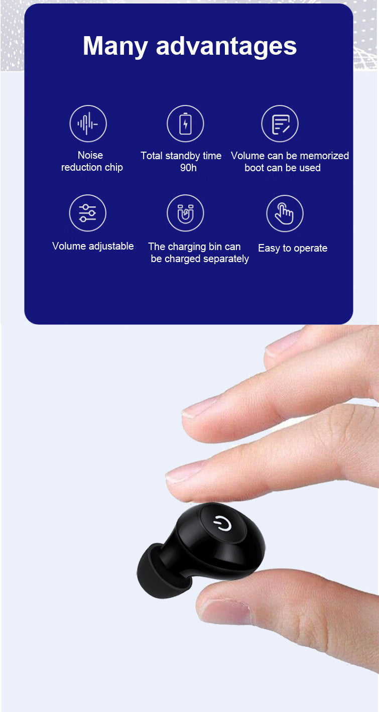 Magnetic Charging Hearing Aid Portable Sound Amplifier Invisible Noise Cancelling Headphones Suitable For Elderly Hearing device