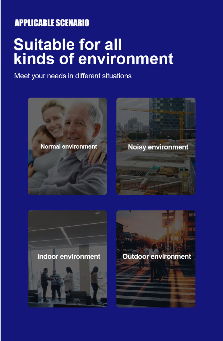 Magnetic Charging Hearing Aid Portable Sound Amplifier Invisible Noise Cancelling Headphones Suitable For Elderly Hearing device