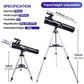 875Times Astronomical Telescope Zoom Reflector Telescope Large Caliber Monocular Deep Space View Star Moon Telescope 70076
