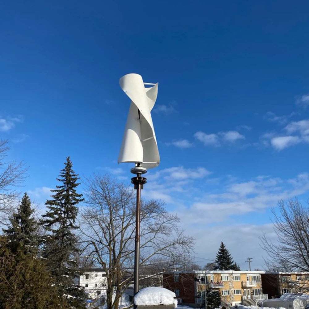 Wind Turbine 20000W Electric Power Generator 20kw 48V 96V 220V Free Energy With MPPT Hybrid Charger Controller On Grid Inverter