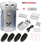 433MHz Wafu Smart Lock Security Wireless WIFI BT Tuya Intelligent Remote Control Electronic Door Invisible With 4 Remote Keys