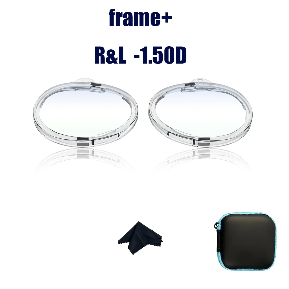 2024 New Vision Pro VR Accessories Myopia Anti-Blue Light Glasses Magnetic Eyeglass Frame VR Prescription Lenses