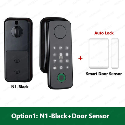 Easy Replacement Cylinder Smart Lock APP TTlock Bluetooth Fingerprint Password NFC Unlock Auto Lock/ Unlock With Battery Z-18