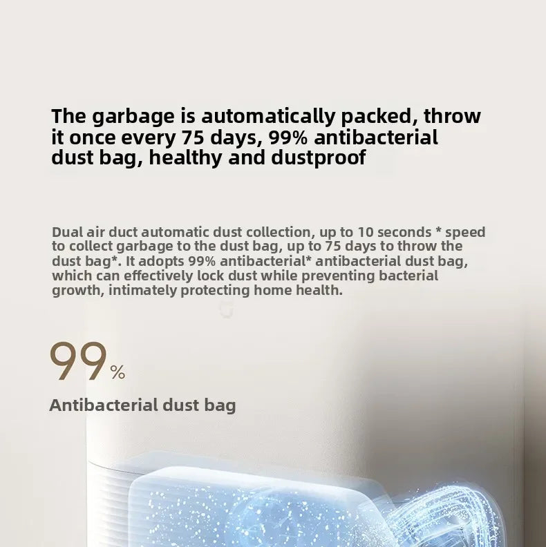 Mi Robot Vacuum M30S Auto Clean Sweep Mop Wash All in One