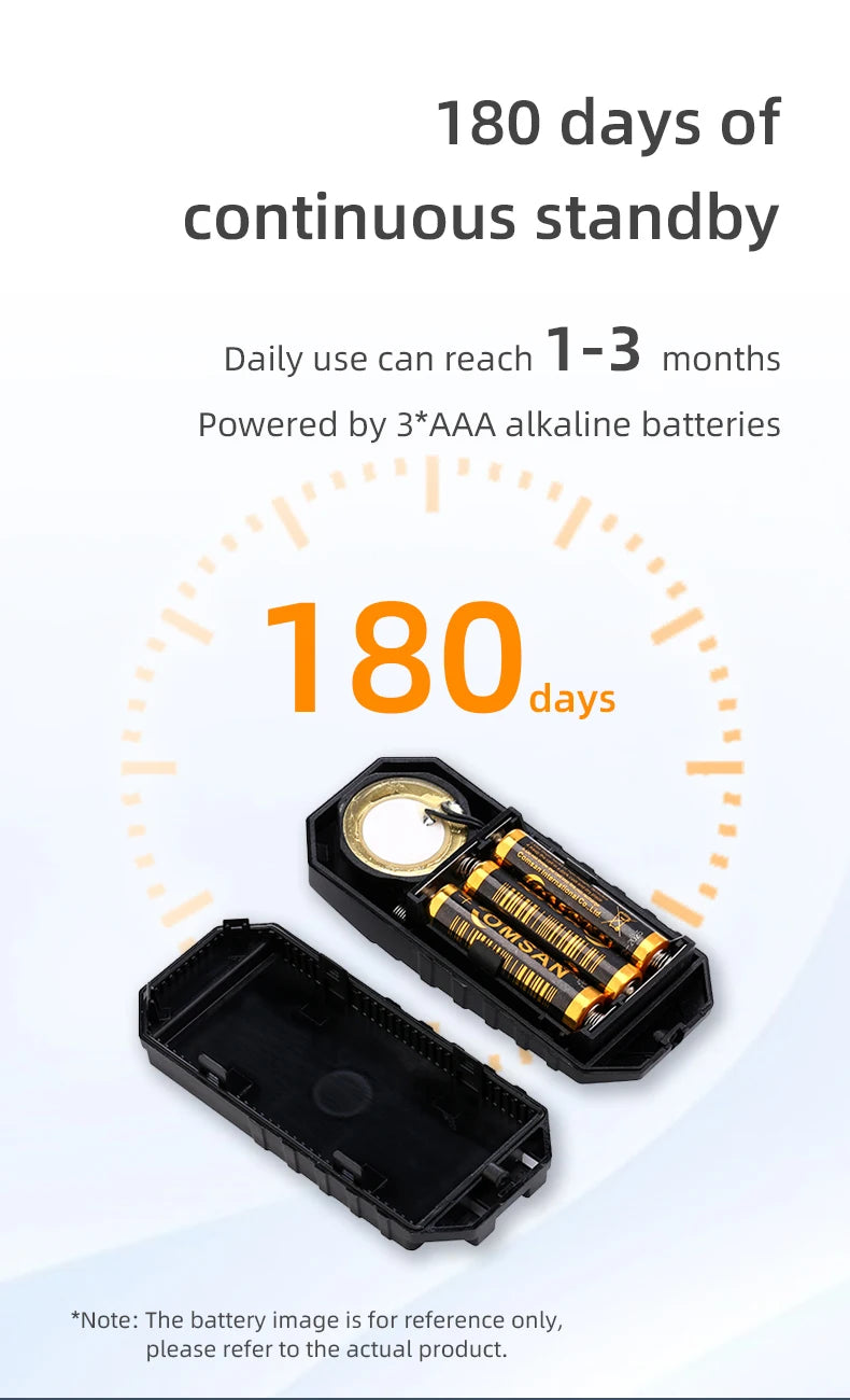 Anti-theft Alarm for Motorbike/Bicycle 113db High Volume Vibration Wireless Remote Control Electric Bell Sound Find A Vehicle