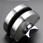 1 Set Double Open Sliding Door Lock Stainless Steel Glass Door Lock with Keys 8-12mm Safety Locks Office Glass Security Hardware