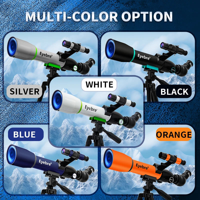 Eyebre50TZ Professional High-definition Children's Astronomical Telescope 200X To See The Moon and Stars Bird Watching Monocular