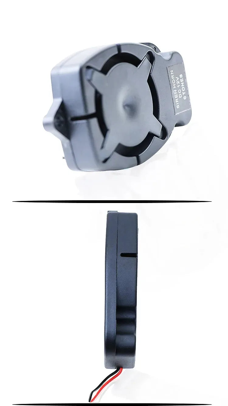 Alarm Horn Siren Buzzer 12v Six-tone 110 Points Small Size and Easy To Install