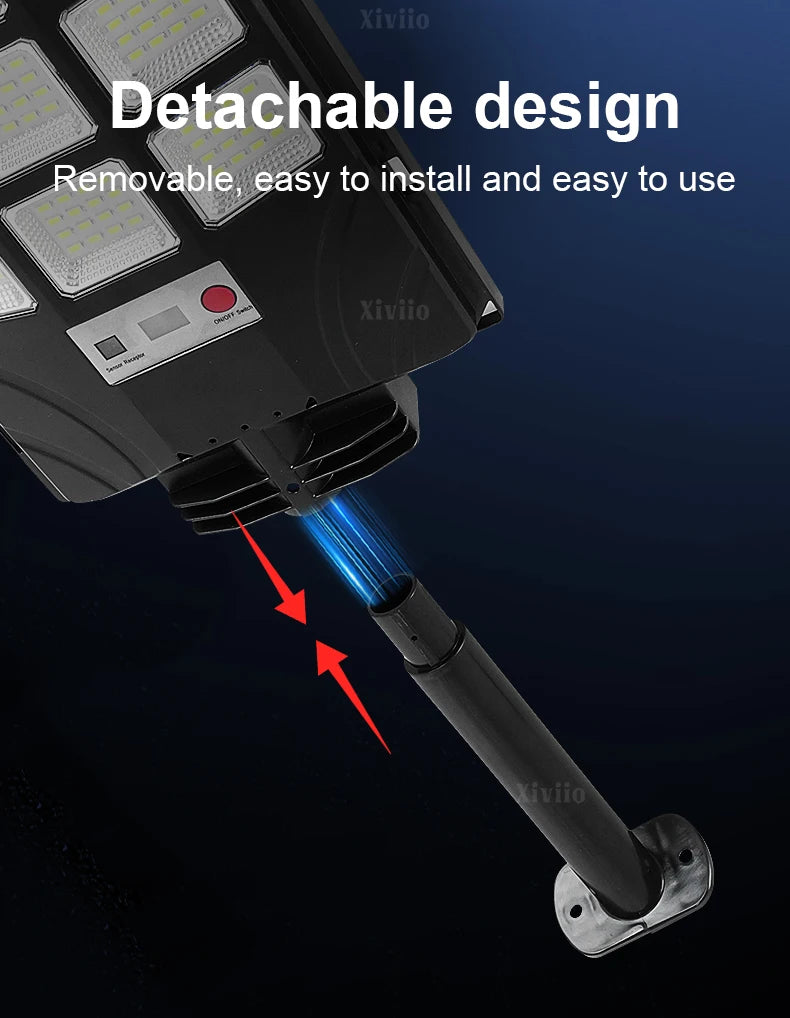 2025 New Upgraded Outdoor Solar Light 90000000LM Super Bright LED Solar Lamp Motion Sensor Security Lighting Wall Street Lantern