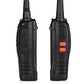 2Pcs Walkie Talkies Long Range with Earpieces 16 Channel Professional Radio Handheld Two Way Radios with Li-ion Battery