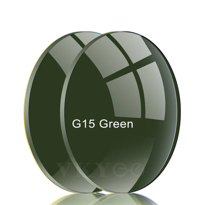 VKYEE  Polarised 1.56 1.61 1.67 1.74 Grey Brown Pink Purple Blue Series Degree Myopia Long Vision Lenses