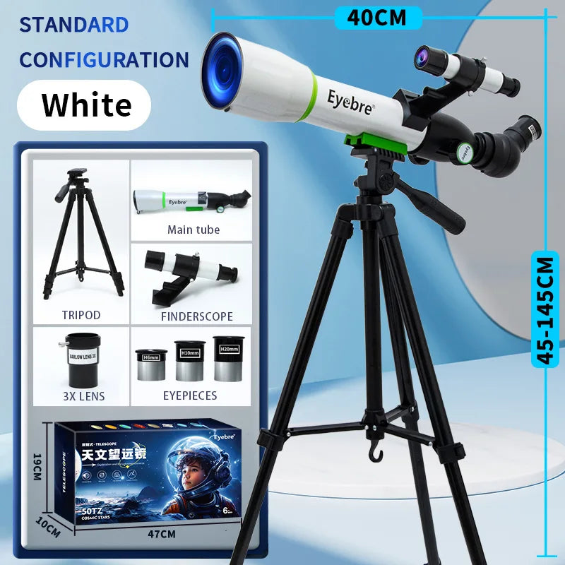 Eyebre50TZ Professional High-definition Children's Astronomical Telescope 200X To See The Moon and Stars Bird Watching Monocular