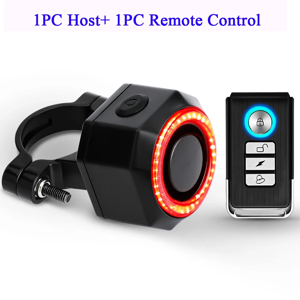 Elecpow Bicycle Alarm Wireless Waterproof Motorcycles Scooter Bike  Anti theft Alarm Security Protection Vibration Burglar Alarm