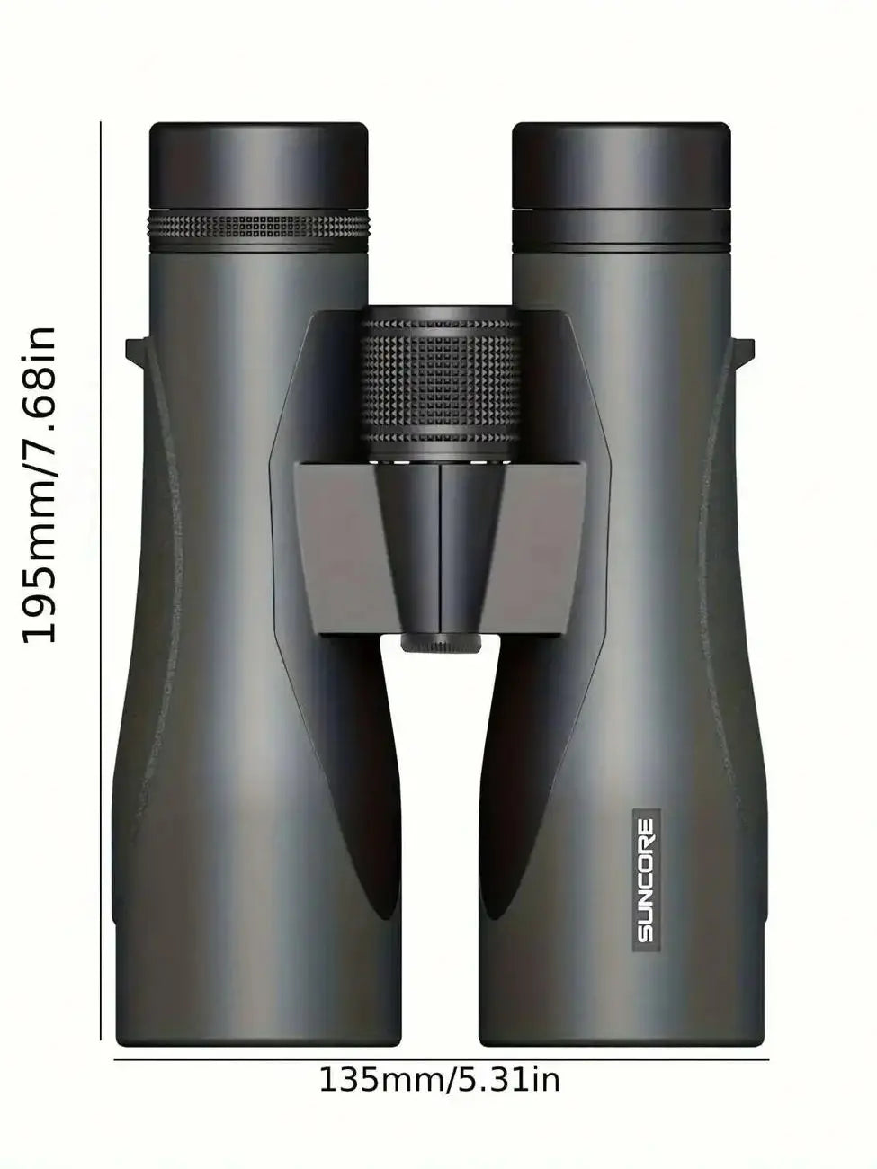 12x50 Binoculars with Large View for Clear Low Light Vision, Coated Binoculars Ideal for Bird Watching and Cruises