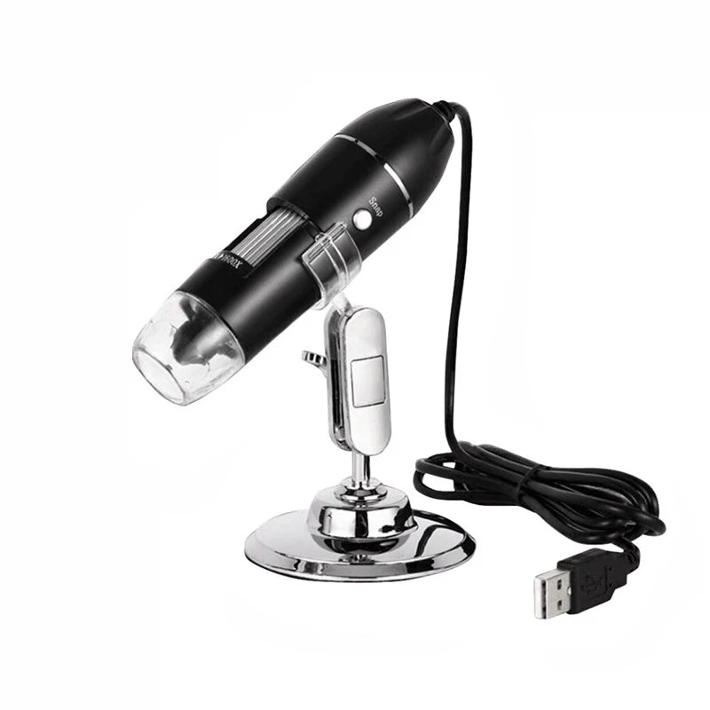 1600X 1000X 500X Digital Microscope Camera Type C USB Portable Electronic Microscope For Soldering Magnifier Cell Phone Repair