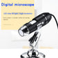 1600X 1000X USB Microscope Handheld Portable Digital Microscope USB Interface Electron Microscopes with 8 LEDs with Bracket