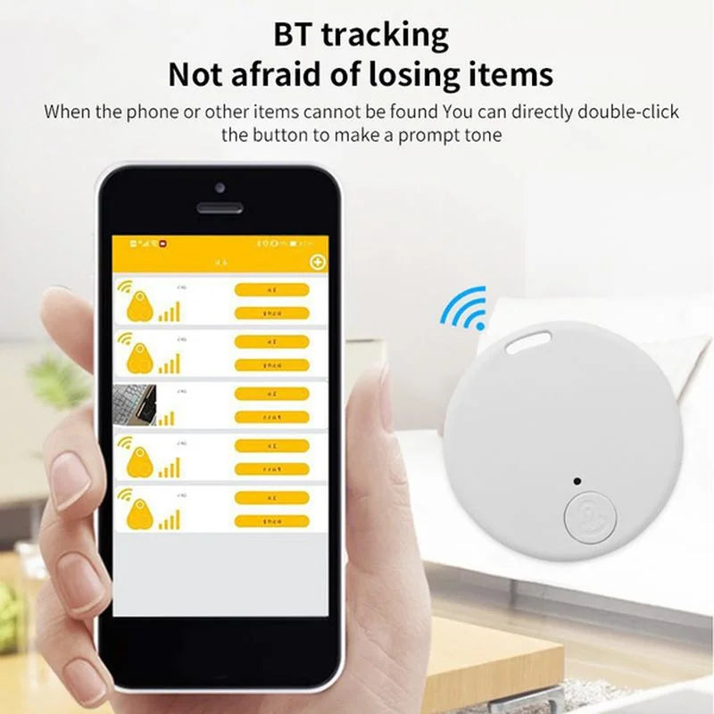 Mini Tracking Device Tag Key Child Finder Pet Tracker Location BT 5.0 Tracker Smart Tracker Vehicle Anti-lost  Alarm Accessories