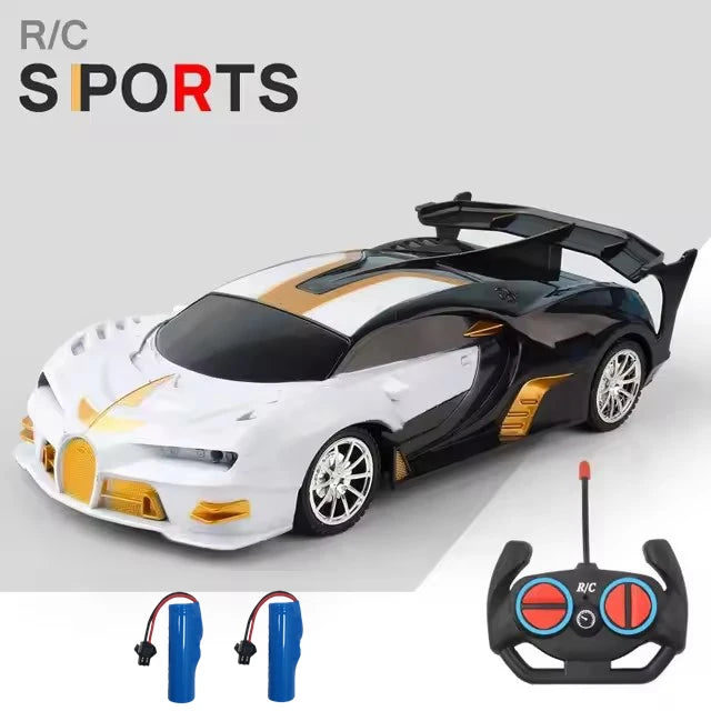 1/18 RC Car LED Light Radio Remote Control Sports Cars For Children Racing High Speed Drive Vehicle Drift Boys Girls Toys