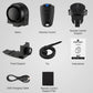 Hollarm Bicycle Vibration Alarm Wireless Motorcycle Alarm Anti-theft USB Rechargeable Remote Control Security System Waterproof