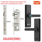 New Smart Door Lock With Tuya APP Digital Electronic Lock Smart Home Wooden Door Lock Biometric Fingerprint