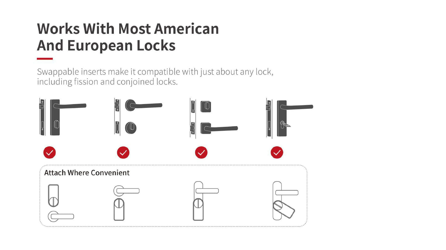 GIMDOW Bluetooth-compatible smart door lock can smart key/password /APP unlock with Tuya smart or smart life APP Electronic Lock