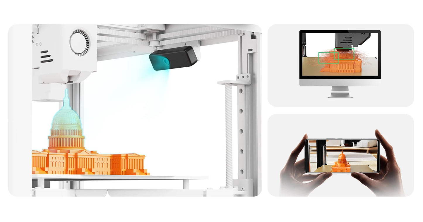 TWOTREES SK1 CoreXY 3D Printer 700mm/s Klipper Automatic Leveling Industrial 3D Printer Machine Metal 3D Impresora