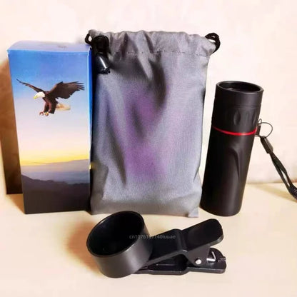 Telescope 2000x25, Outdoor Monocular Telescope, High Magnification High-definition Mini Portable, for Sightseeing and Hunting