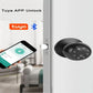 smart home lock frigerprint door lock digital bedroom door lock smart door handle electronic  Keyless Thumbprint Entry tuya
