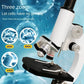 Monocular Optical Microscope 64X-2400X Microscope School Science Experimental Biology Microscope Digital Microscope for Children