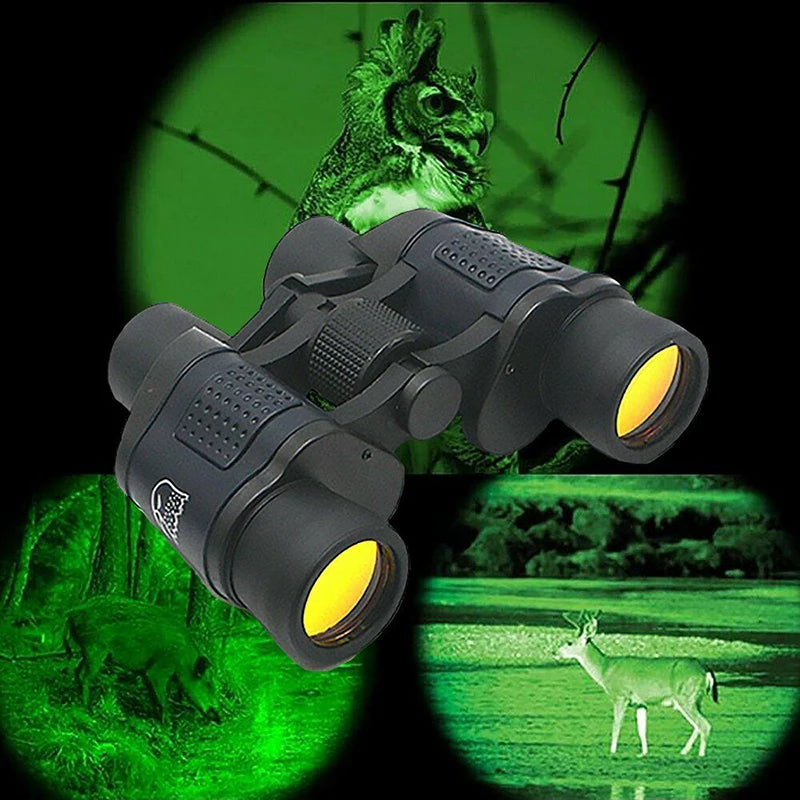 Professional HD 60x60 Army Optics Zoom Binoculars Day/Night Telescope