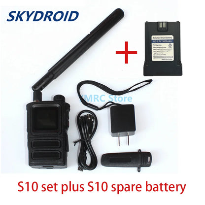 Skydroid S10 Handheld Drone Alarmer 0M-6GHz Ultra-wide Detection Range Up To 1 km Detection Distance