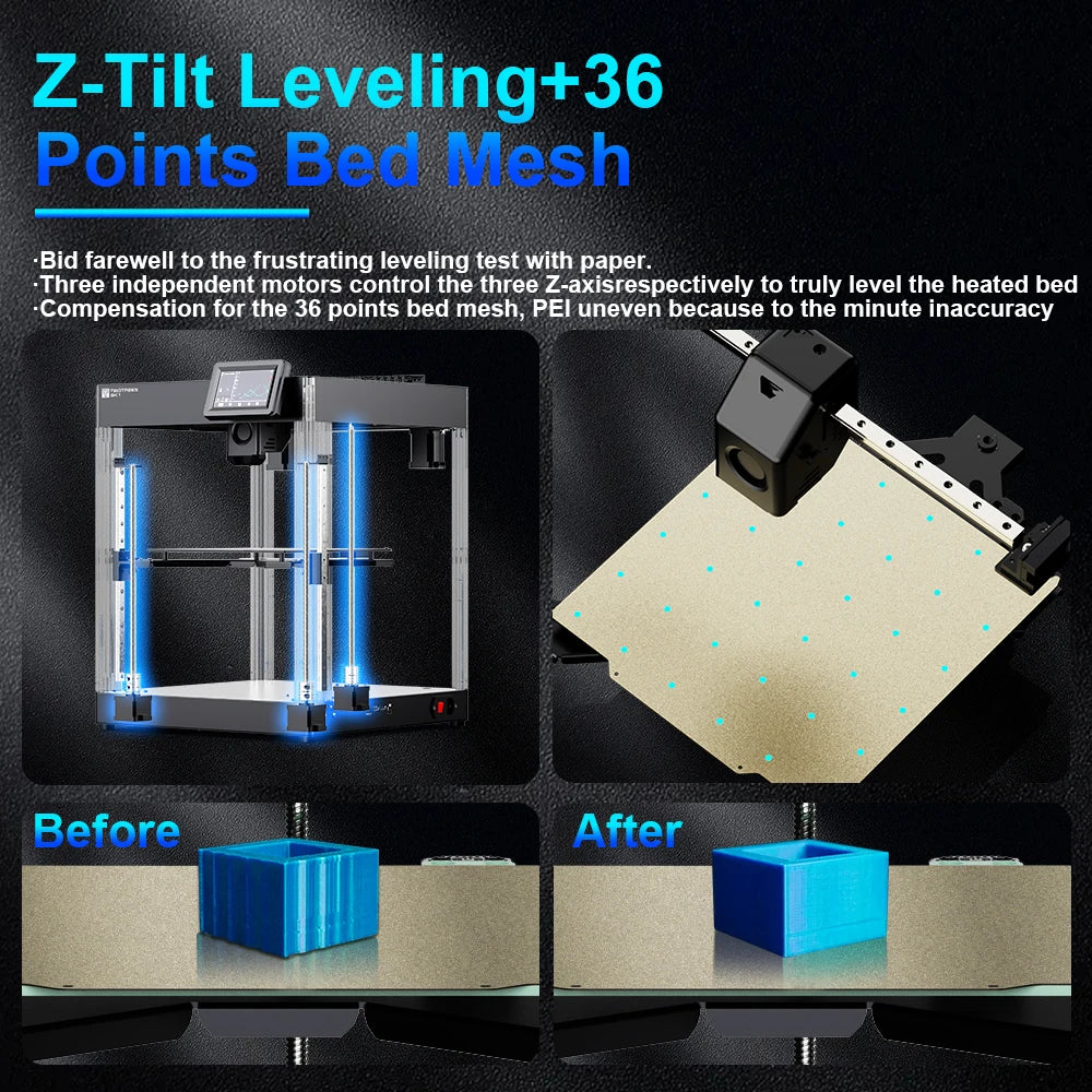 TWOTREES SK1 CoreXY 3D Printer 700mm/s Klipper Automatic Leveling Industrial 3D Printer Machine Metal 3D Impresora