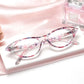 Read Magnification Cat Eye Frame Vision Care Presbyopia Glasses Hyperopia Eyewear Women Reading Glasses Computer Eyeglasses