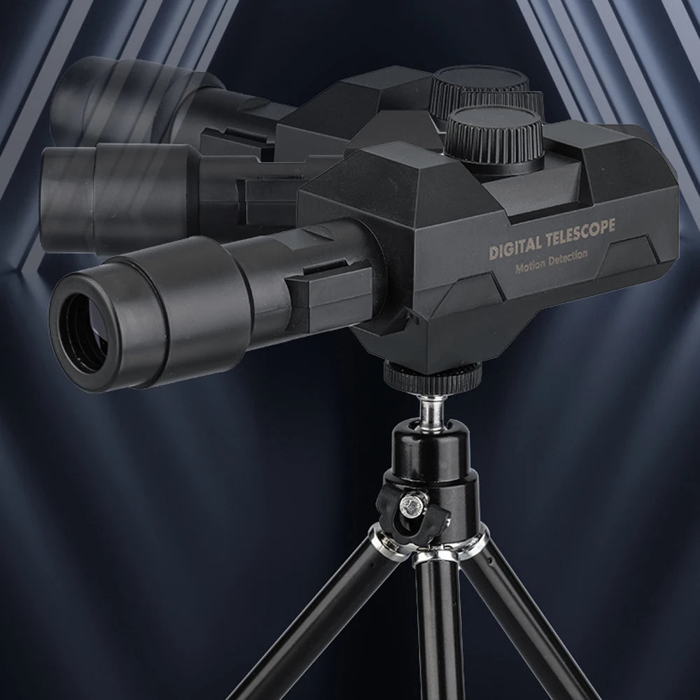 WiFi Digital Telescope 70X Large Aperture Objective Lens 2MP Photos Videos Mobile-detective Crosshairs Positioning Telescope