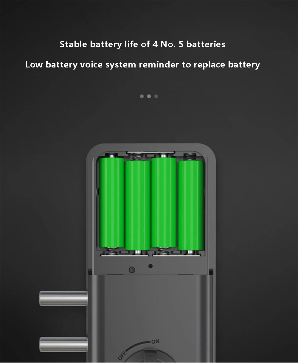 Xiaomi Smart Electric Motor Lock With Tuya App Keyless Entry Door Lock Concealed Invisible Installation IC Card Lock Wooden Door