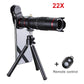 4K HD 36X 8-40X Optical Telescope Phone Camera Lens Telephoto Lens For iPhone Xiaomi Smartphone Lenses lente para celular