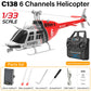 RC ERA RC Helicopter 1:33 Bell-206 Aircraft C138 6CH  6-axis Gyro Remote Control Plane