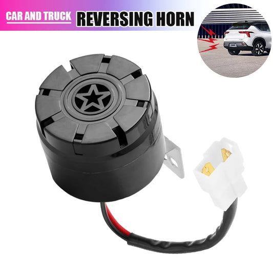 Durable Reversing Horn Backup Warning Alarm Super Tone Loud Horn Car Reversing Alarm For Motorcycles Auto Truck Boat