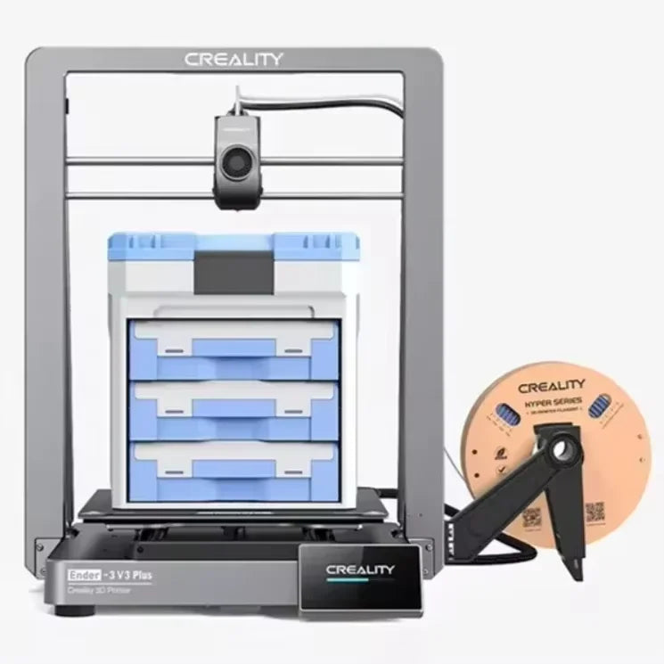 Creality Ender-3 V3 Plus 3D Printer 300x300x330mm Print Size 600mm/s Direct Extruder Stable Y-axis Dual Motors&Support Rods