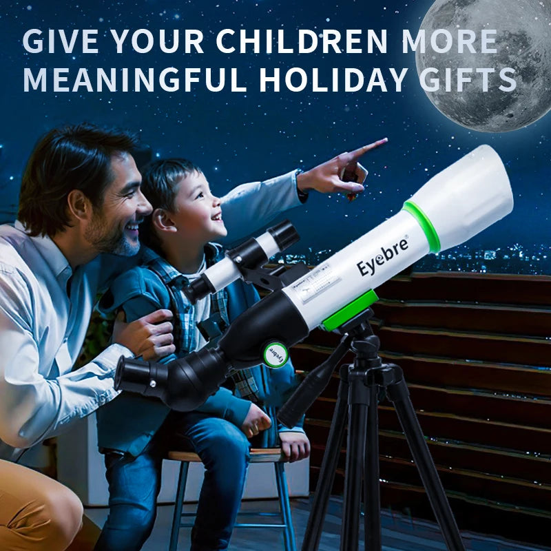 Eyebre50TZ Professional High-definition Children's Astronomical Telescope 200X To See The Moon and Stars Bird Watching Monocular