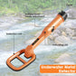 Underwater Metal Detector IP68 Fully Waterproof Handheld GT-120 Metal Finder Detector Diving Detecting Treasure with LED Alarm