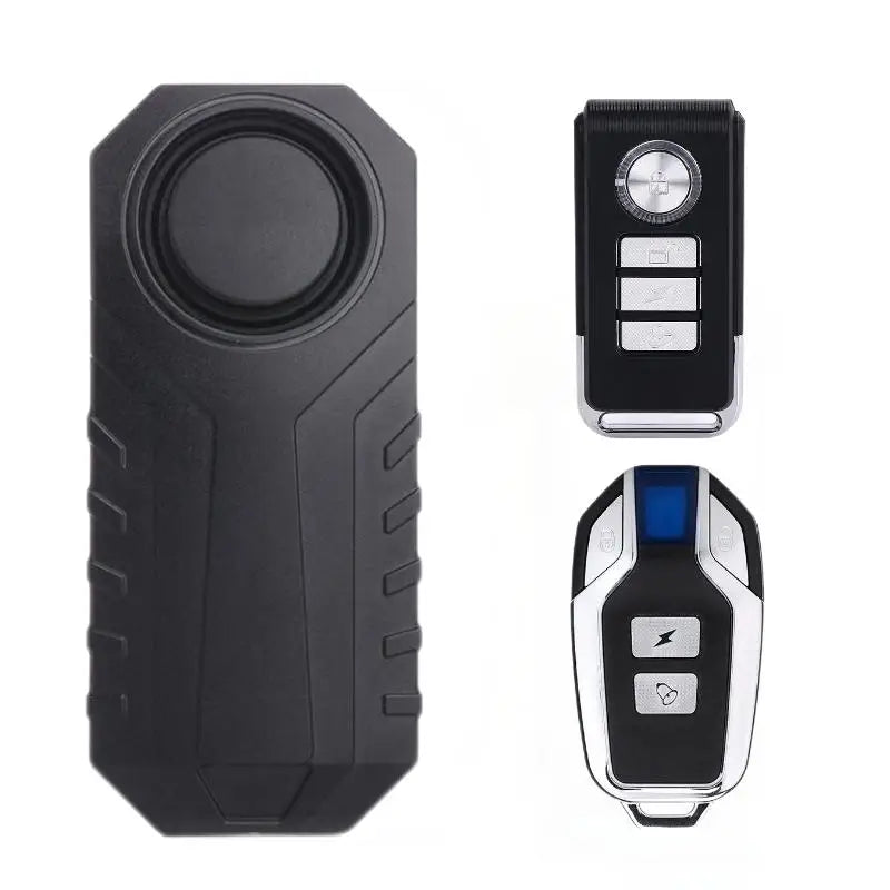Anti-theft Alarm for Motorbike/Bicycle 113db High Volume Vibration Wireless Remote Control Electric Bell Sound Find A Vehicle